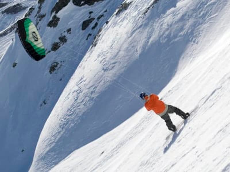 Billet Stage de Snowkite à l’Alpe d’Huez