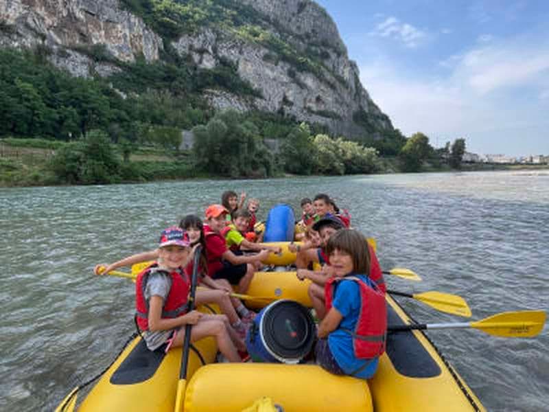 Rafting pour débutants sur l'Adige de Brentino à Gaium