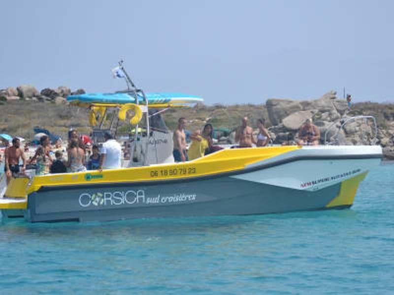 Billet Excursion journée complète en bateau au départ de Porto-Vecchio, Corse du Sud