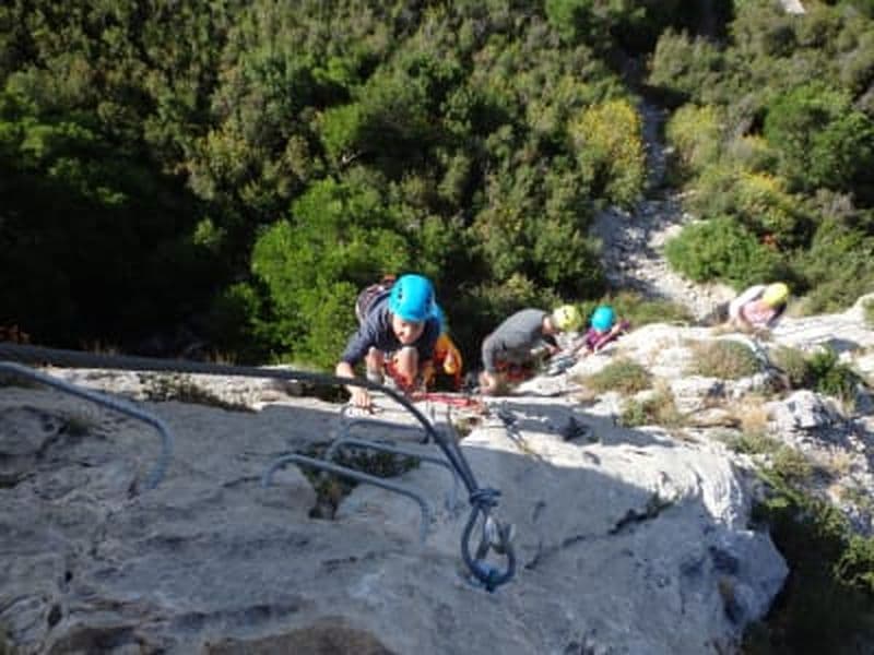 Billet Via ferrata de La Pichona à Saint-Paul-de-Fenouillet, Pyrénées-Orientales