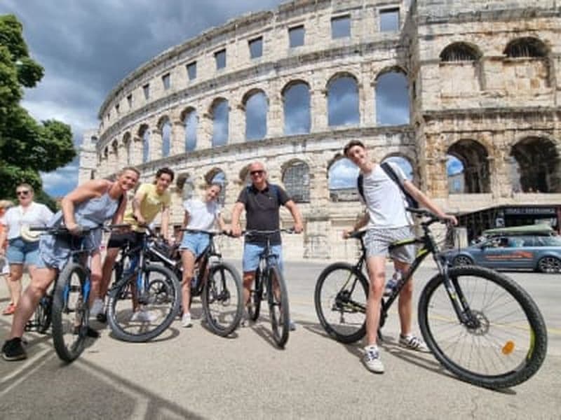 Excursion guidée en VTT à Fazana depuis Pula