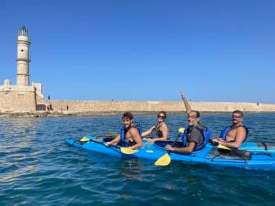 Excursion en kayak de mer dans le port vénitien de La Canée