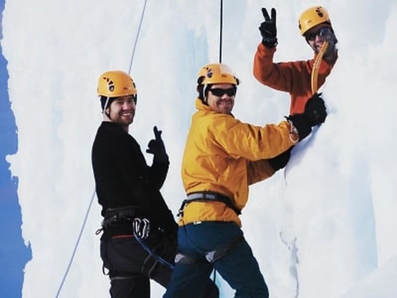Excursion d'escalade de glace depuis Whitehorse dans le Yukon