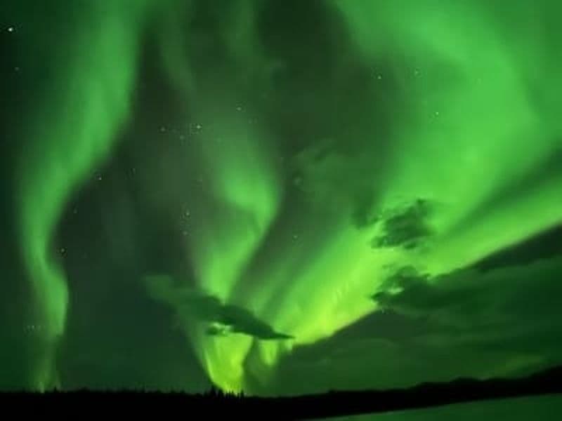 Observation des aurores boréales à Whitehorse, Yukon