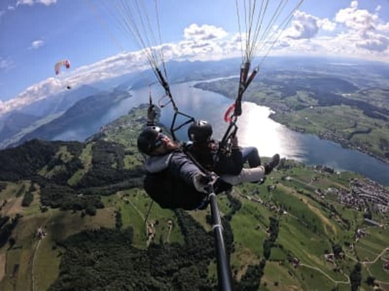 Billet Vol en parapente en tandem au-dessus du Mont Rigi près de Lucerne