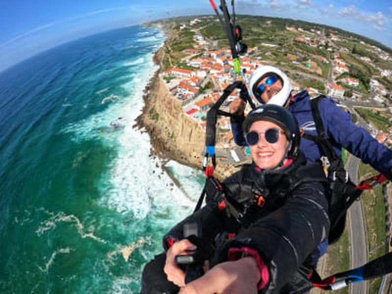 Vol en parapente en tandem au-dessus de Lisbonne