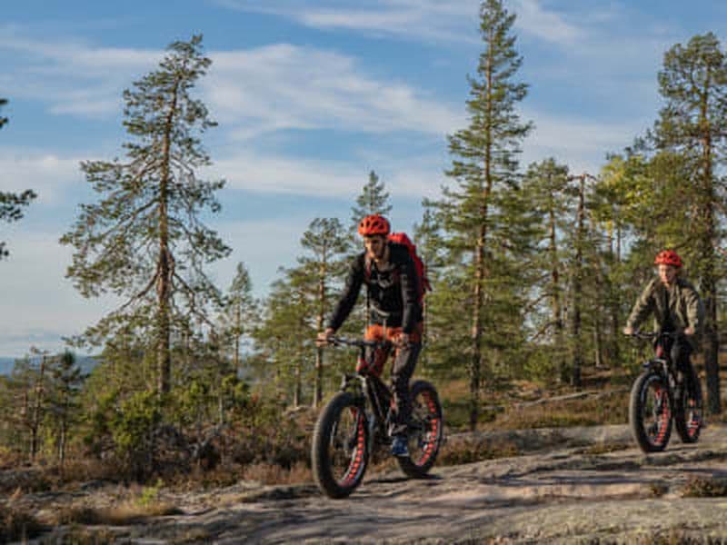 Billet Randonnée estivale en fat bike électrique en Laponie finlandaise au départ de Rovaniemi