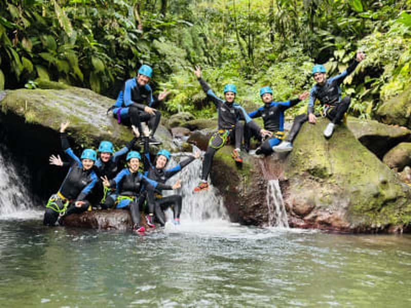 Descente en canyoning d’Absalon en Martinique