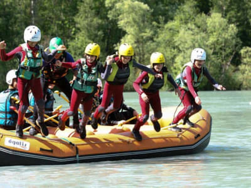 Rafting pour débutants en Vallée d'Aoste