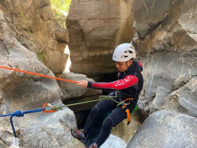 Billet Descente du canyon du Gorgol à Valle del Tena, Pyrénées aragonaises