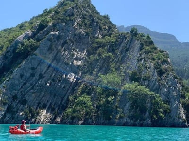 Billet Excursion randonnée et packraft au Lac de Castillon, Verdon
