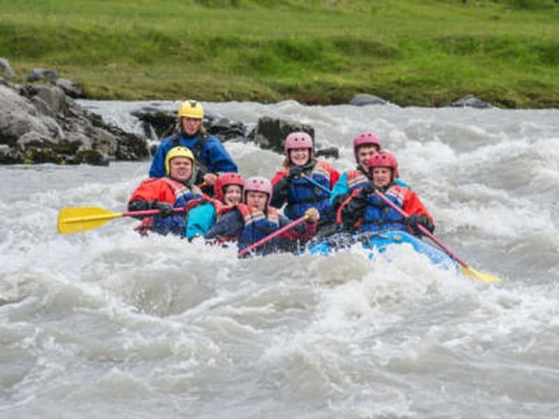 Billet Descente en rafting de la rivière glaciaire Ouest, région nord-ouest de l'Islande
