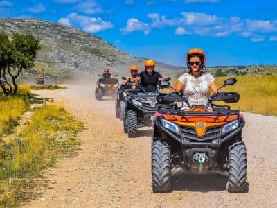 Excursion matinale en quad à partir de Malia près de Hersonissos en Crète