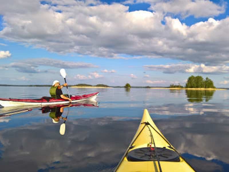 Billet Cours de canoë/kayak pour débutants à Oravi, près du parc national de Linnansaari
