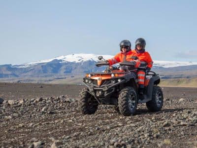 Billet Randonnée en quad et randonnée glaciaire sur le glacier Sólheimajökull et le glacier Mýrdalsjökull