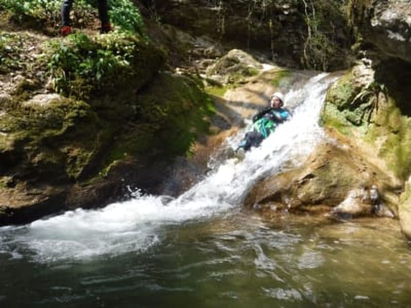 Billet Canyoning au canyon du Grenant près du Lac d'Aiguebelette