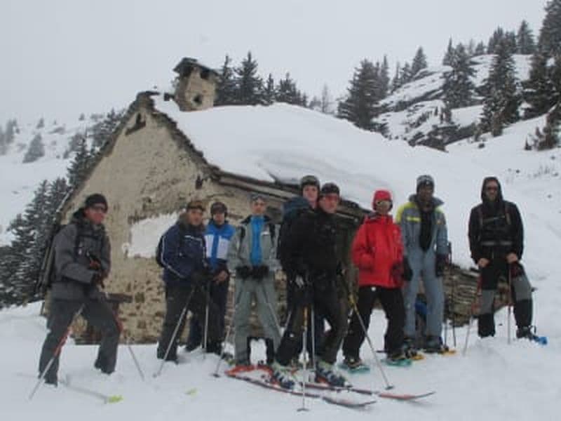 Billet Randonnée en raquettes au collet de la Madeleine à Lanslevillard près de Val Cenis