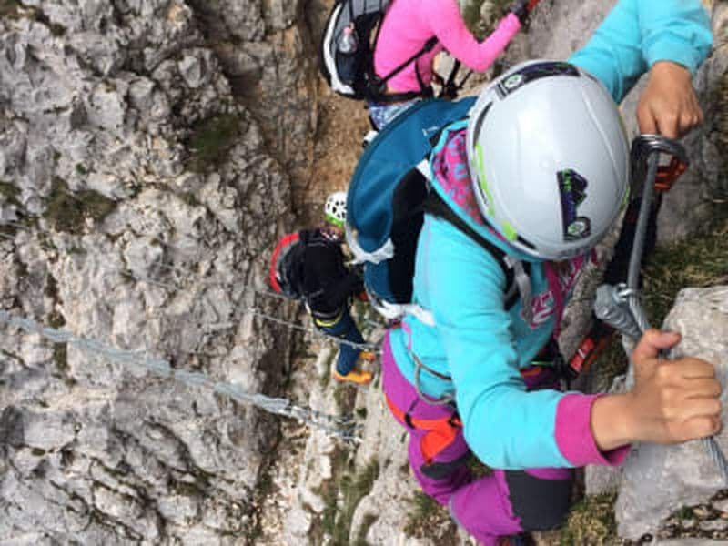Billet Via Ferrata Delle Aquile près de Trente