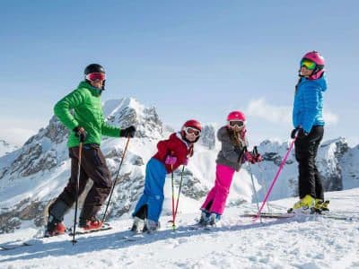 Excursion privée de ski de randonnée dans les Dolomites depuis Canazei