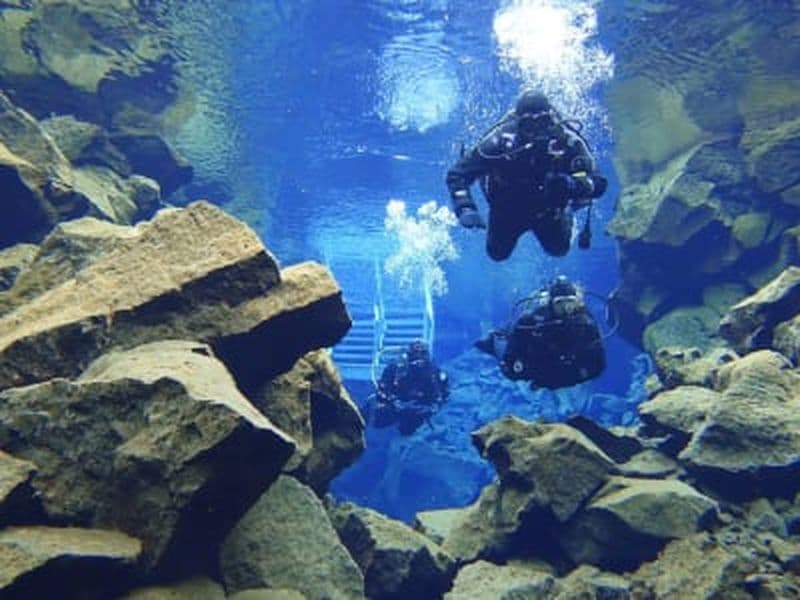 Billet Certification PADI Dry Suit Diver et plongée à Silfra près de Reykjavik