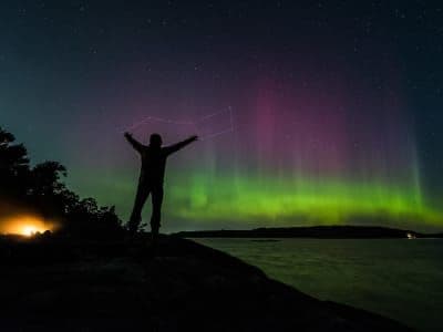 Excursion aux aurores boréales depuis Stockholm