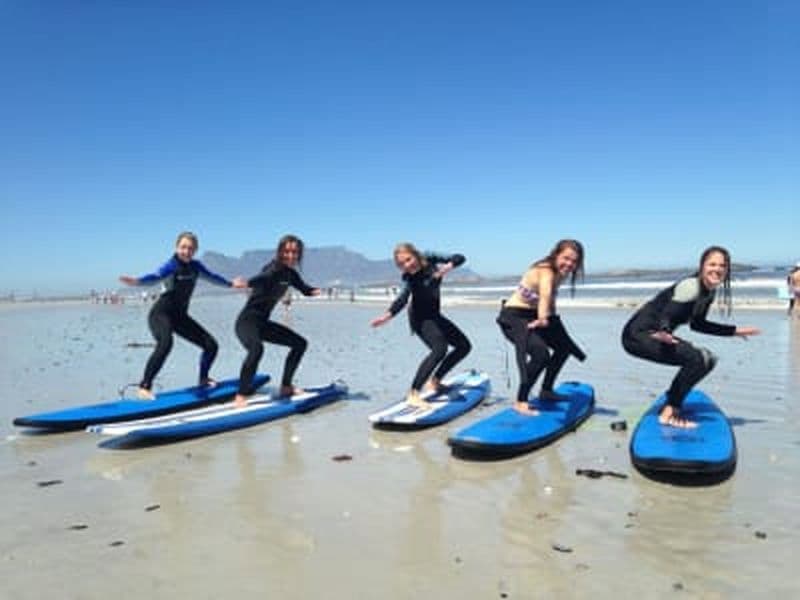 Billet Location de matériel de surf à Big Bay Beach, près du Cap
