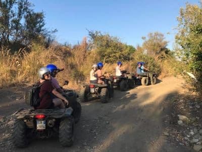 Excursion guidée en quad de Cefalù à Castelbuono, Sicile