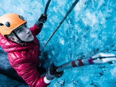 Excursion guidée d'escalade de glace au glacier Sólheimajökull depuis Reykjavík
