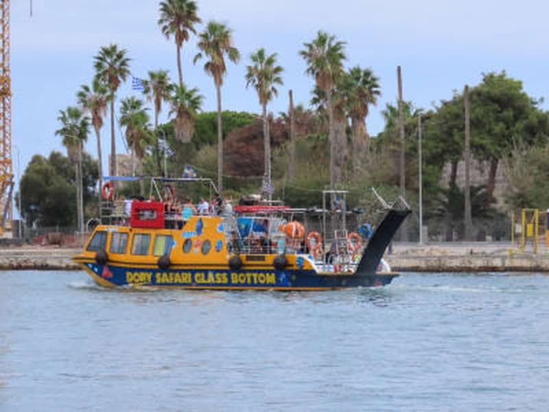Billet Excursion en bateau à fond de verre à Pserimos depuis Kos