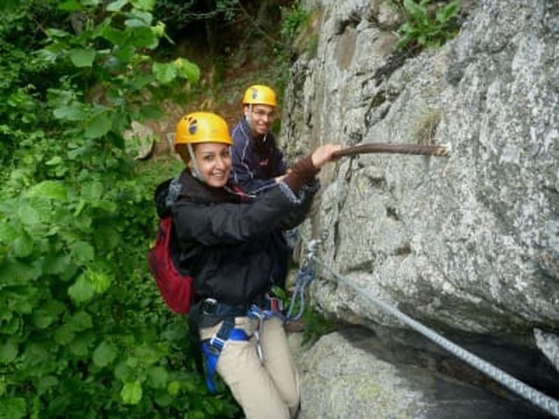 Via ferrata de Fedge près de Font Romeu