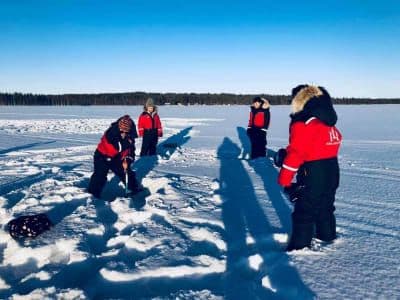 Billet Pêche sur glace en Laponie, Rovaniemi