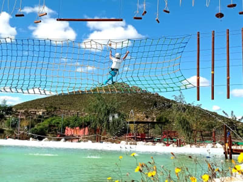 Parc aventure à Las Ventanas avec accrobranche et tyrolienne, Murcie
