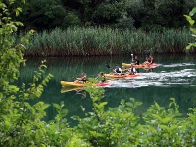 Excursion en kayak et snorkeling sur la rivière Cetina près d'Omiš