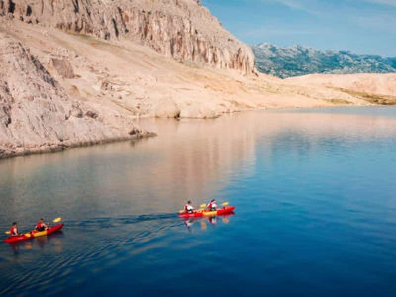 Billet Excursion guidée en kayak de mer dans la baie de Pag, près de Novalja