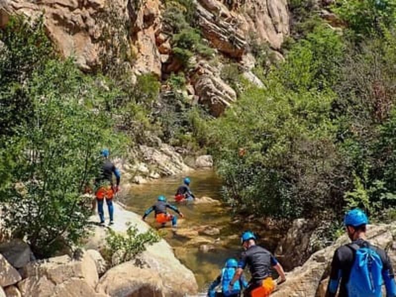 Billet Canyoning débutant sur le Rio Pitrisconi à San Teodoro, Sardaigne