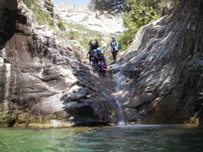 Billet Randonnée aquatique dans le canyon du Vecchio près de Corte
