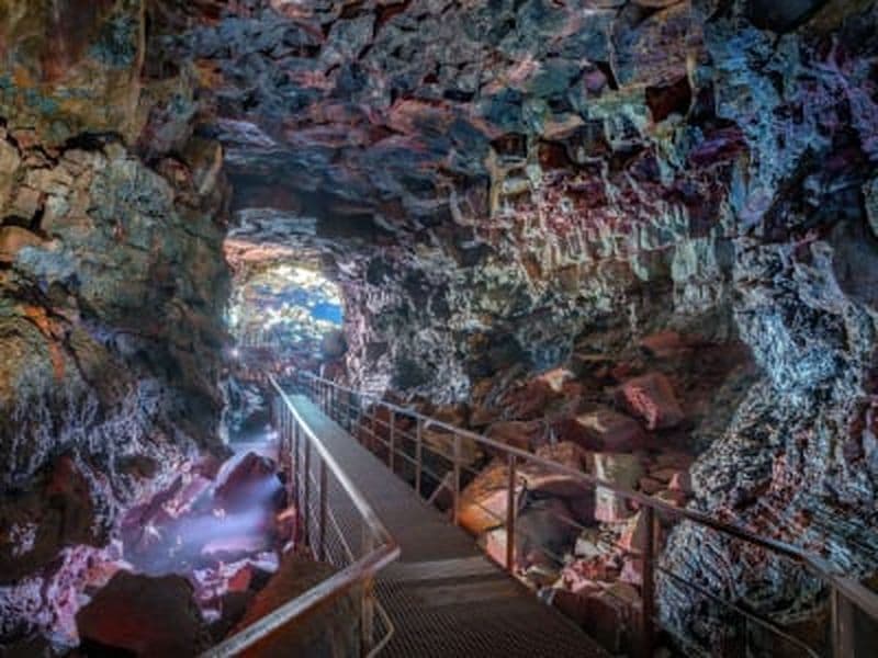 Visite du tunnel de lave de Raufarhólshellir depuis Reykjavík