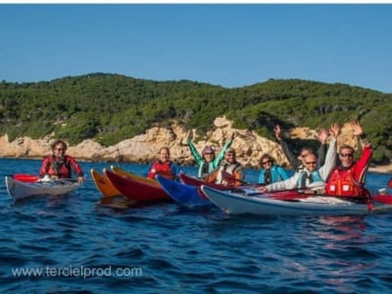 Stage de kayak de mer de 5 jours dans le Parc National des Calanques de Marseille