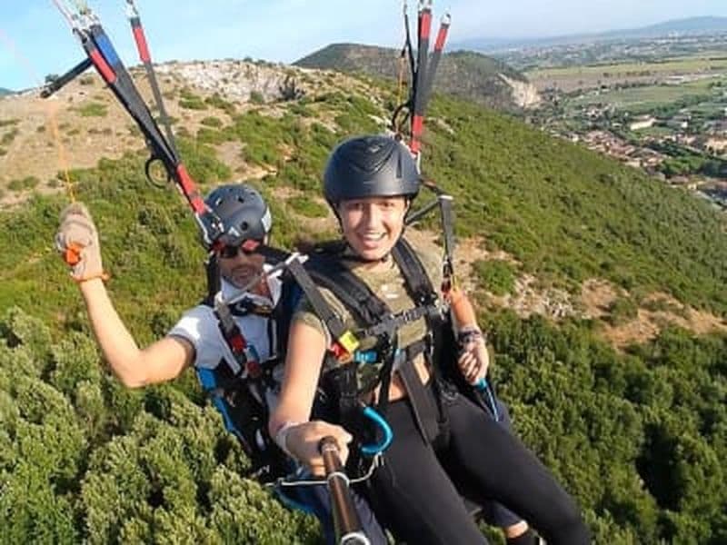 Vol en parapente en tandem à San Giuliano Terme, près de Pise