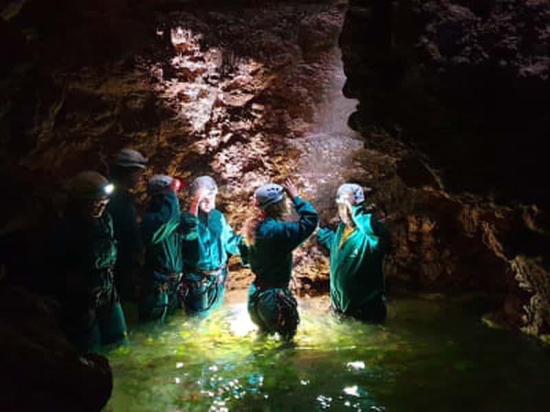Excursion spéléologie Lapa Verde dans le parc naturel d'Arrabida