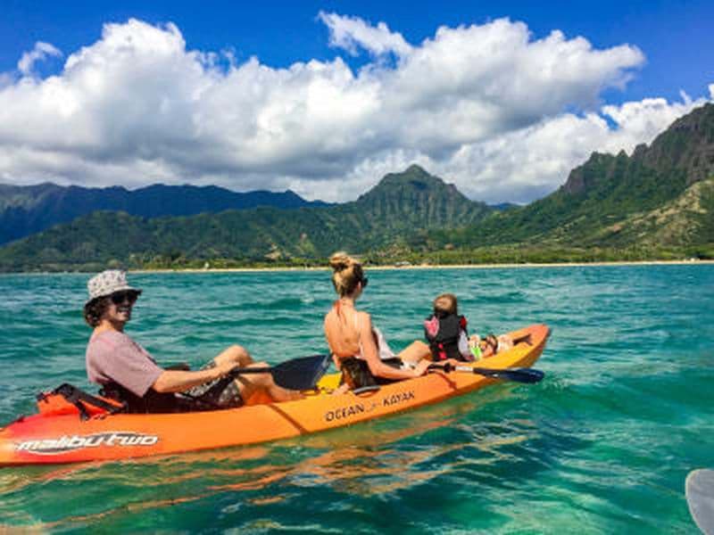 Billet Excursion en kayak de mer autoguidée vers l'île de Mokoli'i depuis Kailua, O'ahu