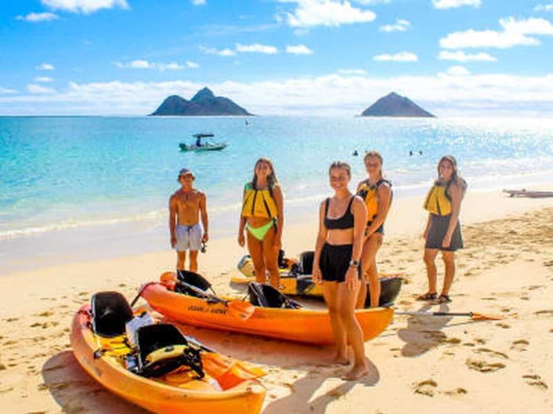 Billet Excursion en kayak autoguidée dans la baie de Kailua au départ de Kailua, O'ahu