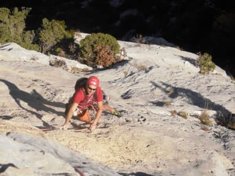 Initiation escalade dans les Gorges de l'Ardèche