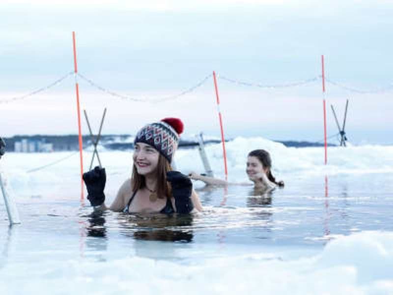Billet Bain de glace et sauna à Luleå