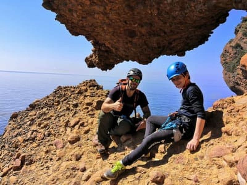 Via ferrata du Trou Souffleur dans les Calanques de La Ciotat