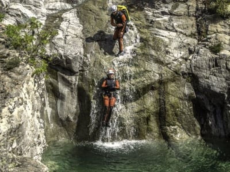 Canyon du Zoicu à Soccia, près de Cargèse