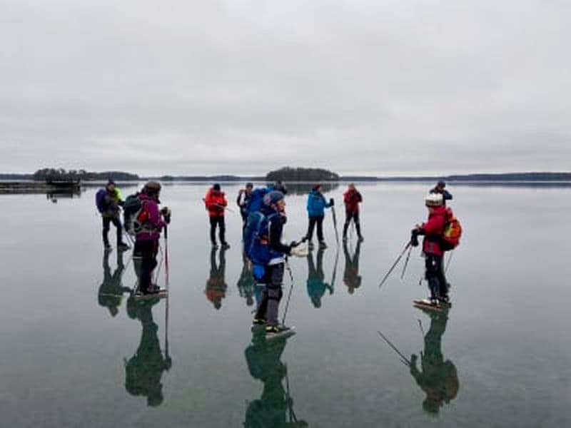 Leçon particulière de patinage sur glace à Helsinki, Finlande