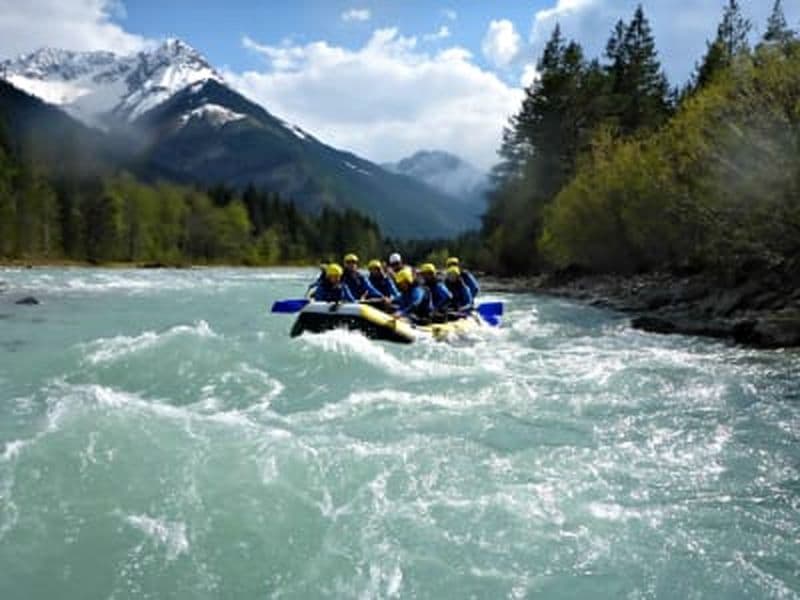 Billet Rafting sur la rivière Lech au Tyrol