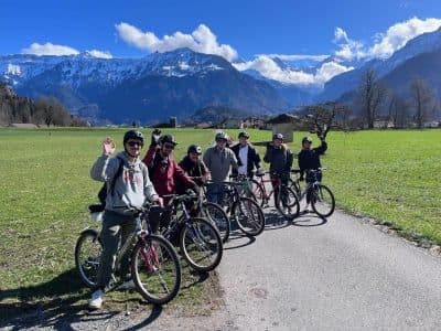 Billet Excursion guidée à vélo dans la vallée d'Interlaken