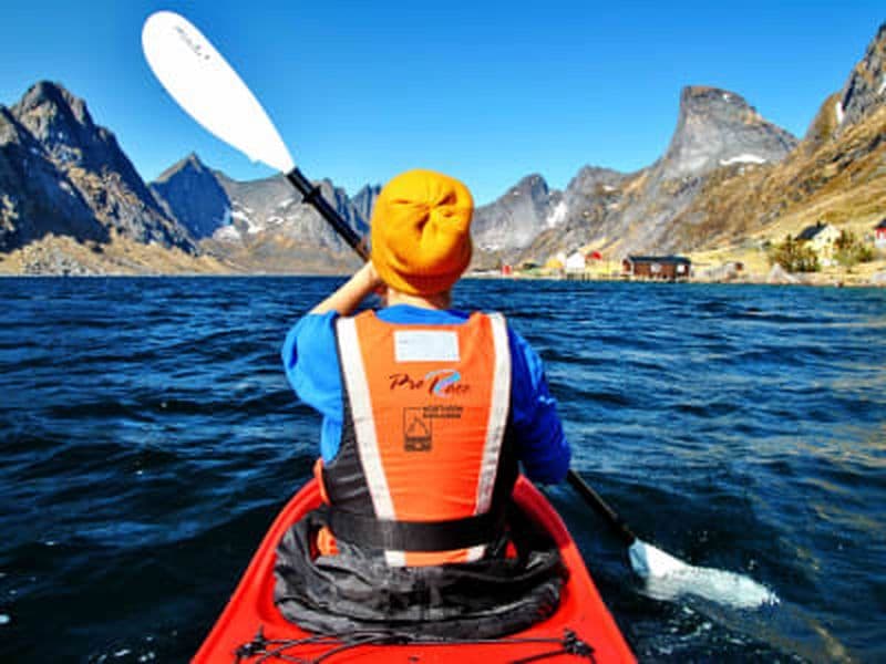 Billet Excursion estivale en kayak dans les îles Lofoten au départ d'Eggum